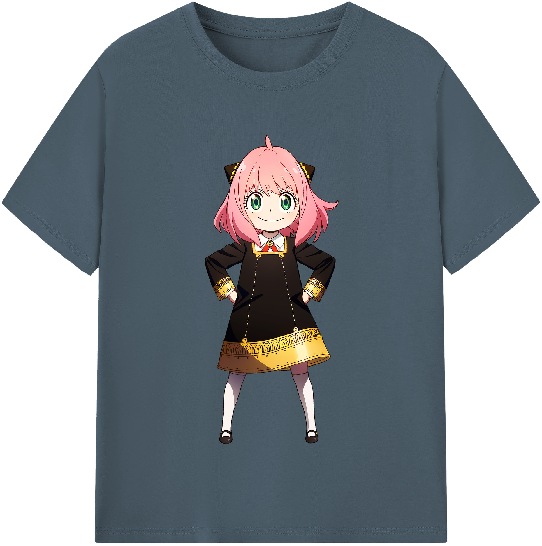（画像用） SPY×FAMILY间谍家家酒 綿100％半袖Tシャツ（フロントプリント）